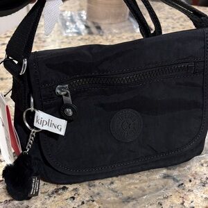 Kipling Black Messenger Bag